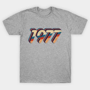 1977 - vintage retro 70s future b T-Shirt